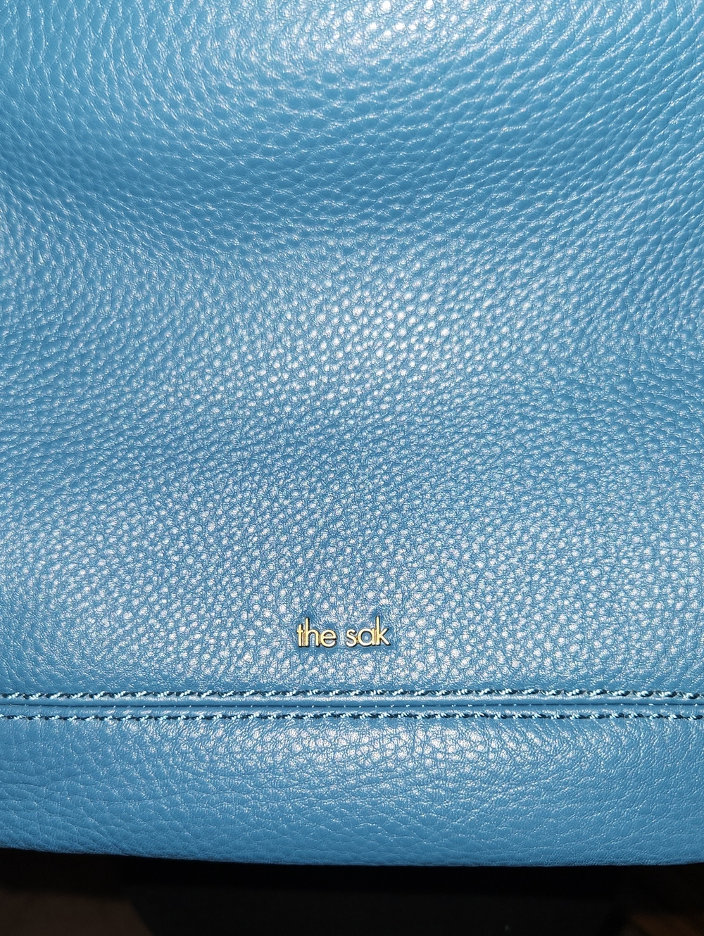 Blue Leather The SAK Shoulder Bag - Picture 2 of 14